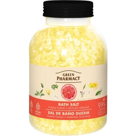 Elfa Pharm Green Pharmacy Bath Salt Ylangylang And Sicilian Orange 1000 G