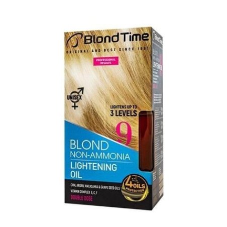Energy Of Vitamins Blond Time 9 Hair Lightening Oil Without Ammonia Up To 3 Tones With Vitamins E C And F 180ml