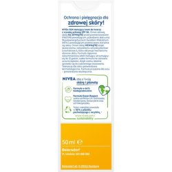 Nivea Sun Shine Control Mattifying Face Cream Spf50 50 Ml