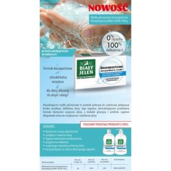 Pollena Bialy Jelen Glycerin Soap Fragrancefree Hypoallergenic Bar 100 G