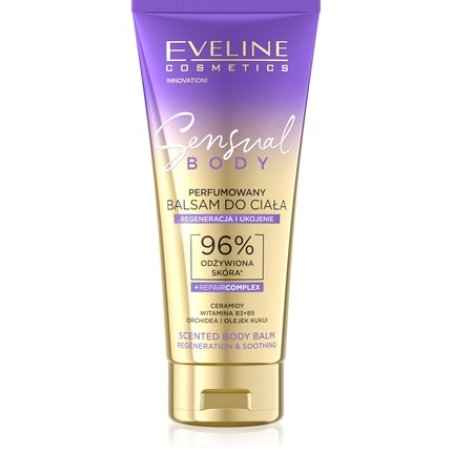 Eveline Sensual Body Perfumed Body Balm Regeneration And Soothing 200 Ml
