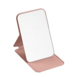 Ecarla Cosmetic Mirror With Ecoleather L17r Pink