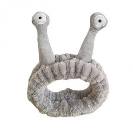 Ecarla Cosmetic Headband For Hair Snail Gray Opk22sz
