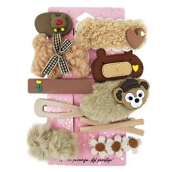 Ecarla Hair Clips Set Of 10 In 1 Sp408