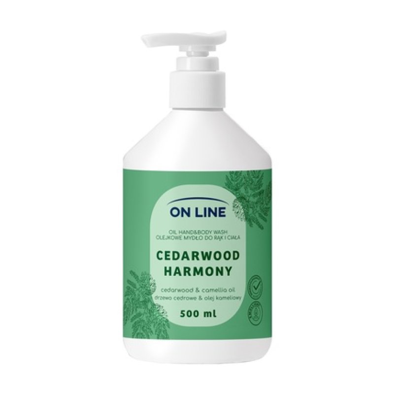 Forte Sweeden On Line Oil Soap For Hands And Body Cedarwood & Camellia Oil 500 Ml