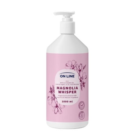 Forte Sweeden On Line Bath Liquid And Shower Gel 2 In 1 Magnolia Whisper 1000 Ml