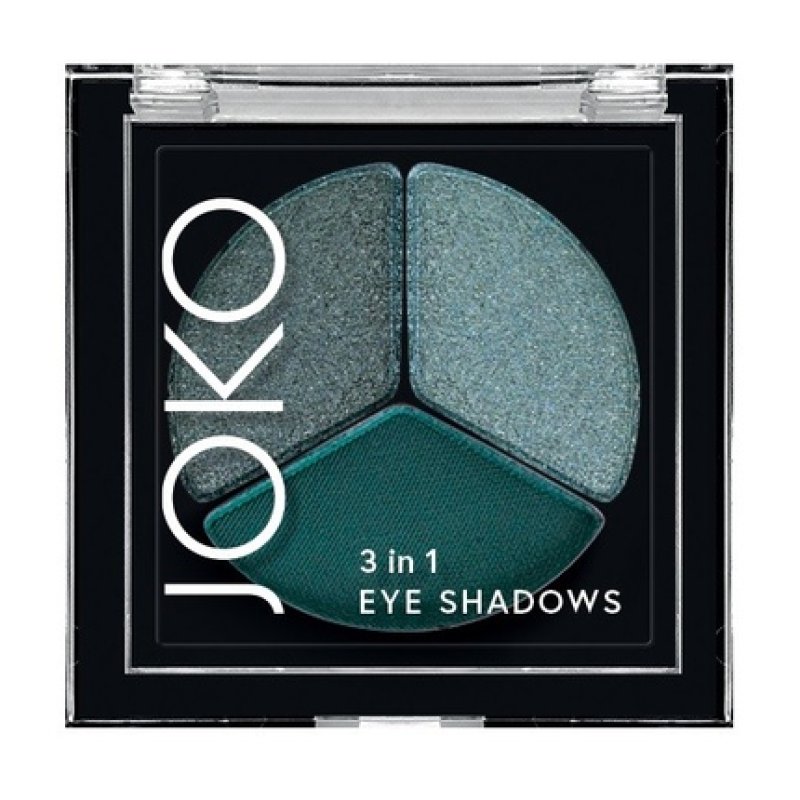 Joko 3in1 Eyeshadow Trio 02 Emerald Green