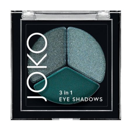 Joko 3in1 Eyeshadow Trio 02 Emerald Green