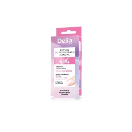 Delia Nail Regeneration Set Conditioner 11ml Gel 5ml Stick