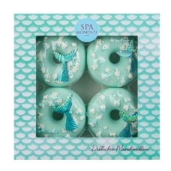 Chlapu Chlap Spa Moments Donut Bath Set With Pistachio Foam Scent 4 Pieces