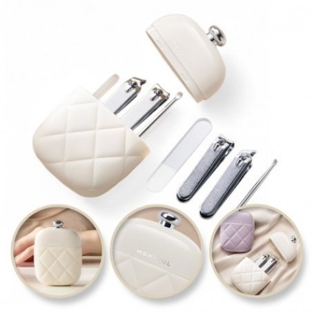 Ecarla Nail Accessories Set Cream Case Ak10k