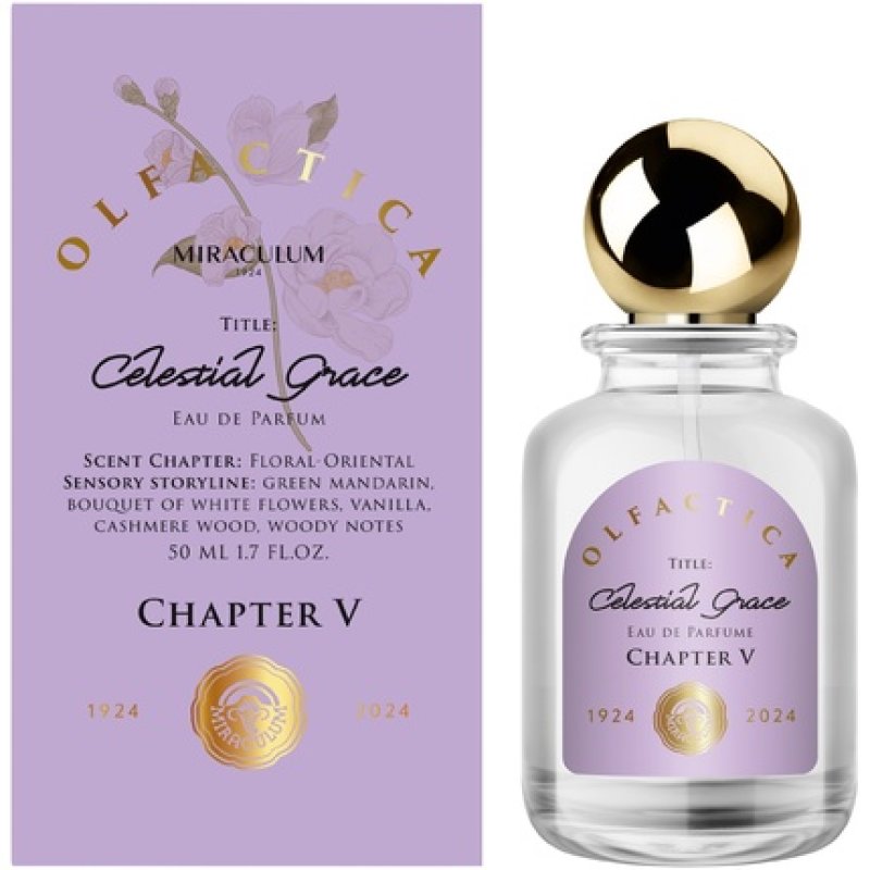 Miraculum Olfactica Perfumed Water For Women Celestial Grace Chapter V 50 Ml