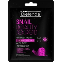 Bielenda Snail Bs Black Mask Brightening Nourishing