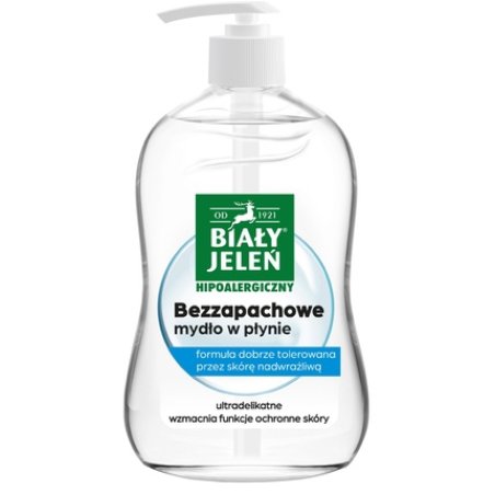 Pollena Bialy Jelen Liquid Soap Fragrancefree Hypoallergenic 500 Ml