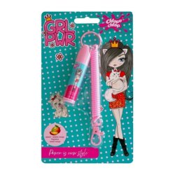 Chlapu Chlap Lip Balm With Keychain Girl Power Sweet Mango 32 G