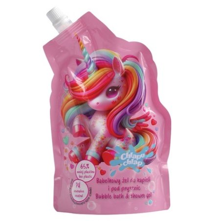 Chlapu Chlap Bubbly Bath Gel For Bath And Shower Cotton Candy Scent 400 Ml