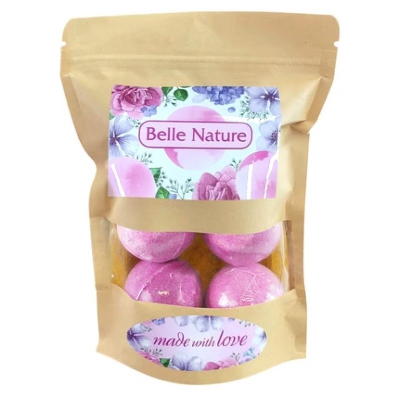 Chlapu Chlap Belle Nature Effervescent Bath Balls Forest Berries 6x50g