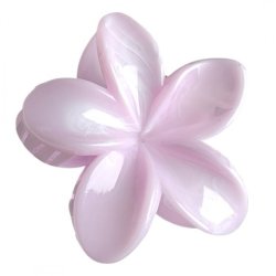 Ecarla Hair Clip Xl Flower Marble Purple Sp399