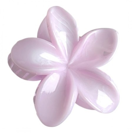 Ecarla Hair Clip Xl Flower Marble Purple Sp399
