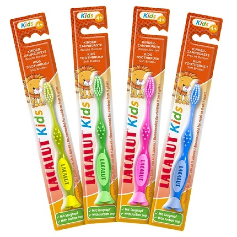 Zdrovit Lacalut Kids Toothbrush For Children 4 Soft Soft