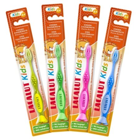 Zdrovit Lacalut Kids Toothbrush For Children 4 Soft Soft