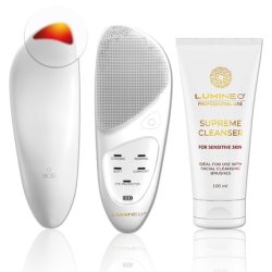 Lumineo Professional Line Sonic Thermo Brush Gel For Delicate And Sensitive Skin