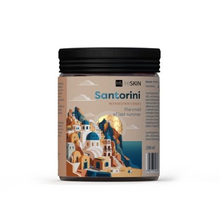 HISKIN HOME SOY CANDLE SANTORINI 200ML