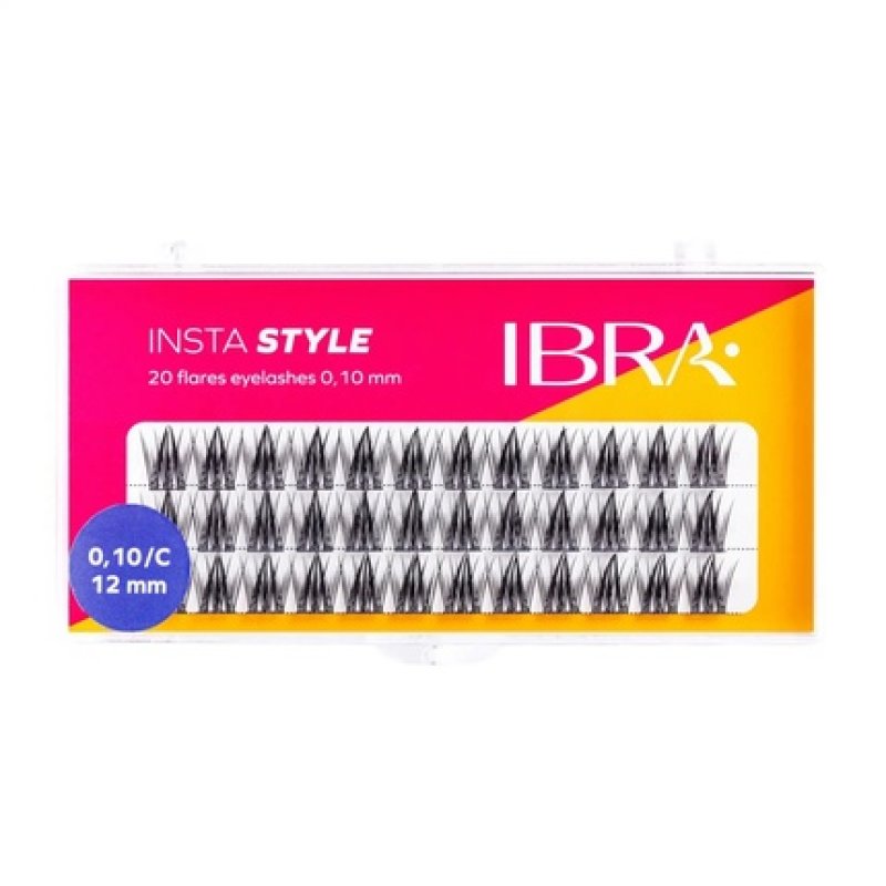 Ibra Eyelash Clusters Insta Style 12 Mm Perfect For A Glamorous Look