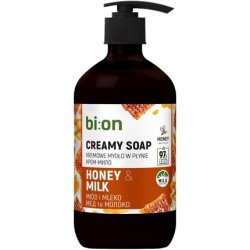 Elfa Pharm Bio Naturell Creamy Liquid Soap With Pump Honey And Milk 473 Ml