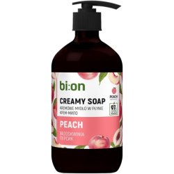 Elfa Pharm Bio Naturell Creamy Liquid Soap With Pump Peach 473 Ml
