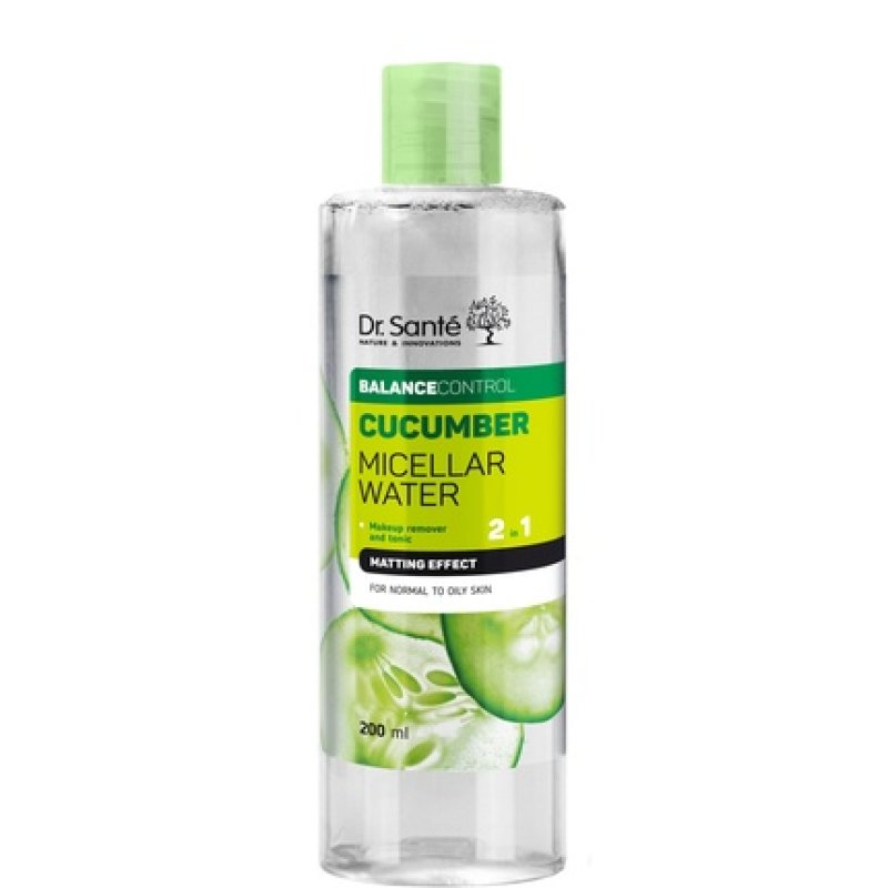 Elfa Pharm Drsante Balance Control Micellar Liquid 2 In 1 Mattifying Effect Cucumber 200 Ml
