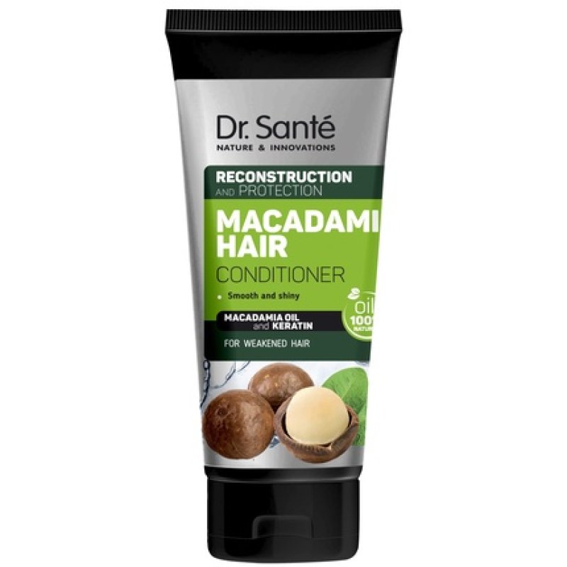 Elfa Pharm Dr Sante Macadamia Regenerating Hair Conditioner With Macadamia Oil And Keratin 200 Ml