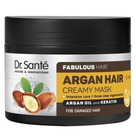 Elfa Pharm Drsante Argan Hair Mask For Damaged Hair With Argan Oil And Keratin 300 Ml
