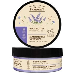 Elfa Pharm Green Pharmacy Body Butter Lavender And Flaxseed Oil 200 Ml