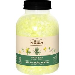 Elfa Pharm Green Pharmacy Bath Salt Vetiver And Vanilla 1000 G