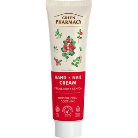 Elfa Pharm Green Pharmacy Hand And Nail Cream Cranberry And Arnica 100 Ml