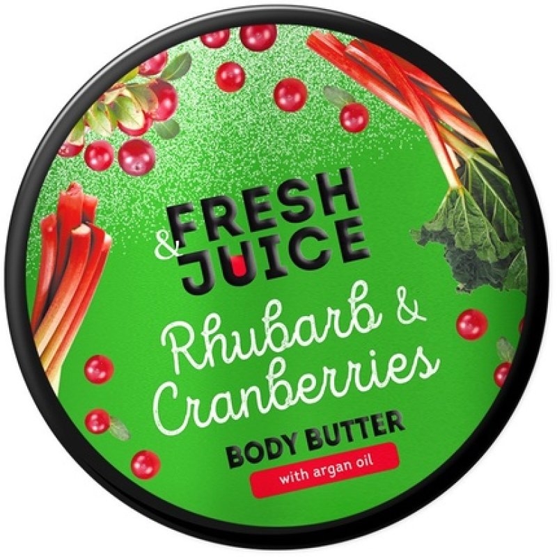 Elfa Pharm Fresh Juice Body Butter Rhubarb And Cranberry 200 Ml