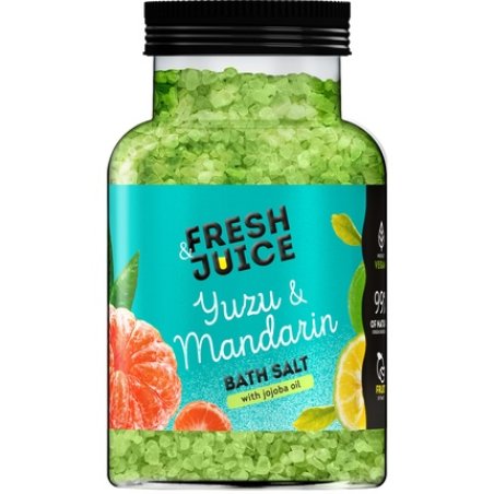 Elfa Pharm Fresh Juice Bath Salt Yuzu And Mandarin 700 G