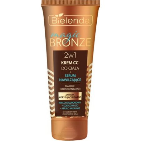 Bielenda Magic Bronze Cc Cream Moisturizing Serum 2 In 1 For Body 150 Ml