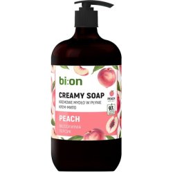 Elfa Pharm Bio Naturell Creamy Liquid Soap With Pump Peach 946 Ml