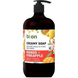 Elfa Pharm Bio Naturell Creamy Liquid Soap With Pump Mango And Pineapple 946 Ml
