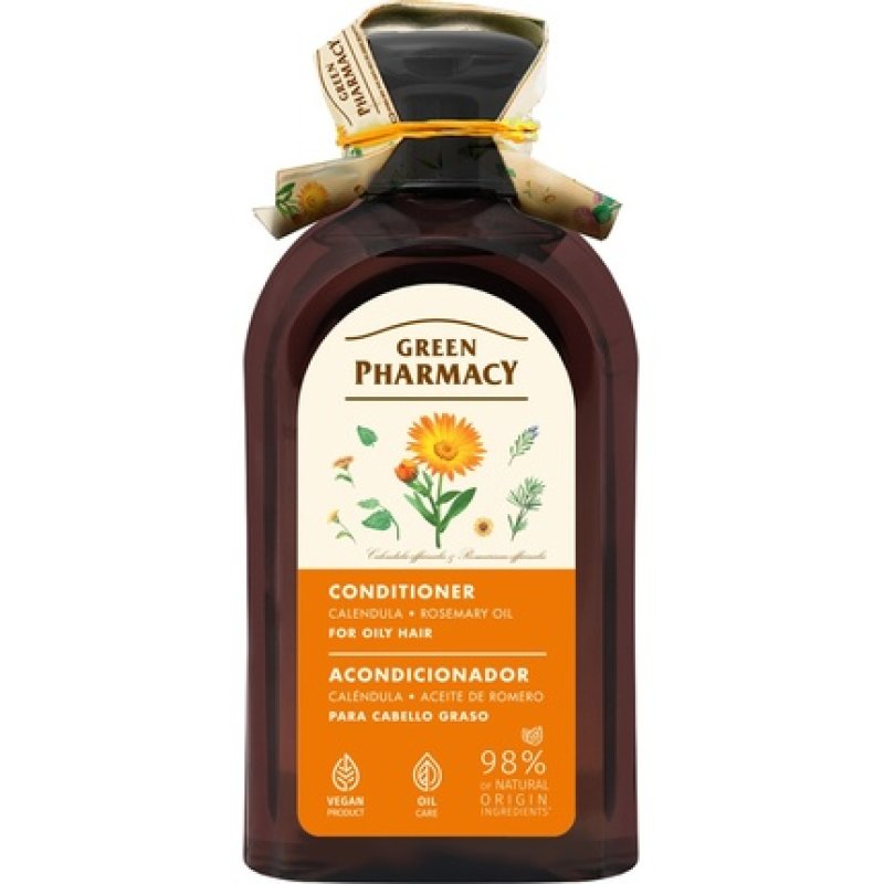 Elfa Pharm Green Pharmacy Hair Conditioner For Oily Hair With Marigold And Rosemary Oil 300 Ml