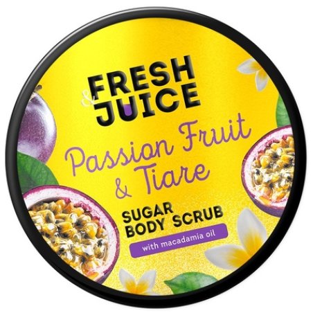 Elfa Pharm Fresh Juice Sugar Body Scrub Passion Fruit And Tiare 200 Ml