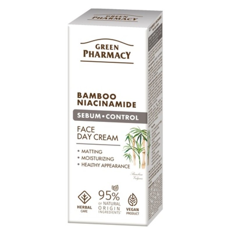 Elfa Pharm Green Pharmacy Bamboo Niacinamide Day Cream 50 Ml