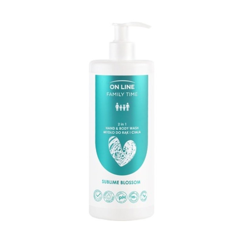 Forte Sweeden On Line Family Time 2 In 1 Hand And Body Soap Sublime Blossom 500 Ml