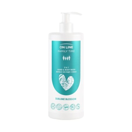 Forte Sweeden On Line Family Time 2 In 1 Hand And Body Soap Sublime Blossom 500 Ml