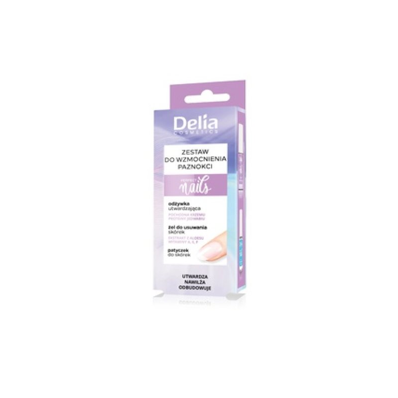 Delia Nail Strengthening Set Conditioner 11ml Gel 5ml Stick