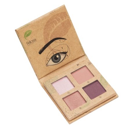 Felicea Four Natural Eyeshadow Palette 202 Light Rose 32 G