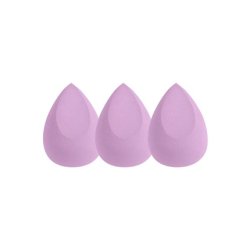 Ibra Makeup Sponge Purple Trio 1 Pack 3 Pieces