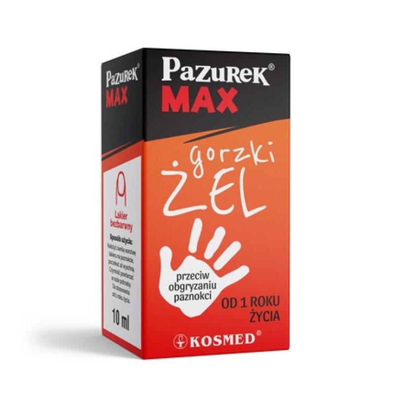 Kosmed Pazurek Max Bitter Gel Against Nail Biting 10 Ml
